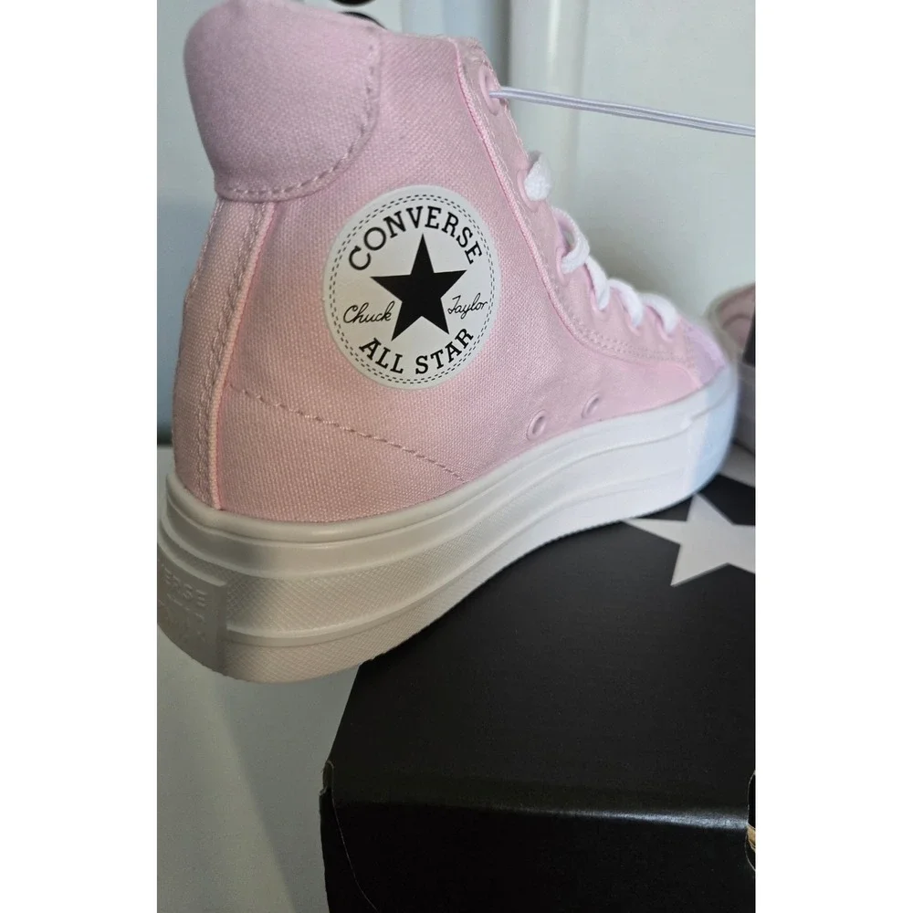 Converse Chuck Taylor All Star Day One Platform Hi Pink Youth Size 1 A19330F